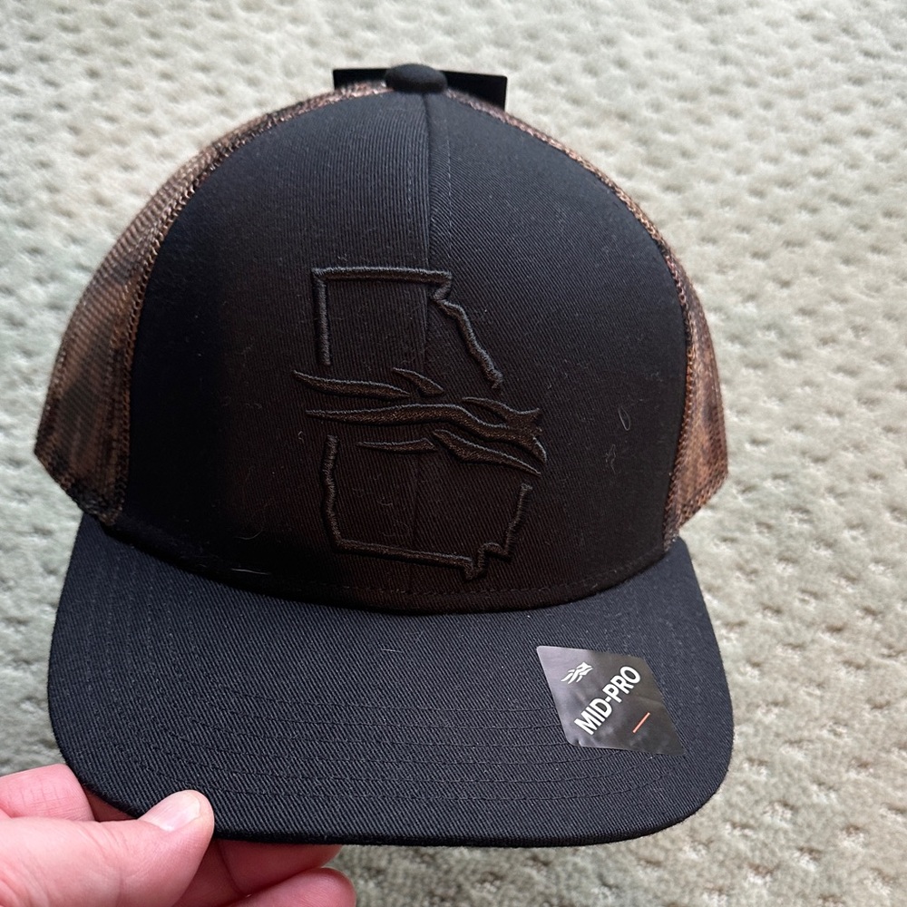 Sitka Gear Georgia Camo Mid-Pro Trucker Hat New With Tags